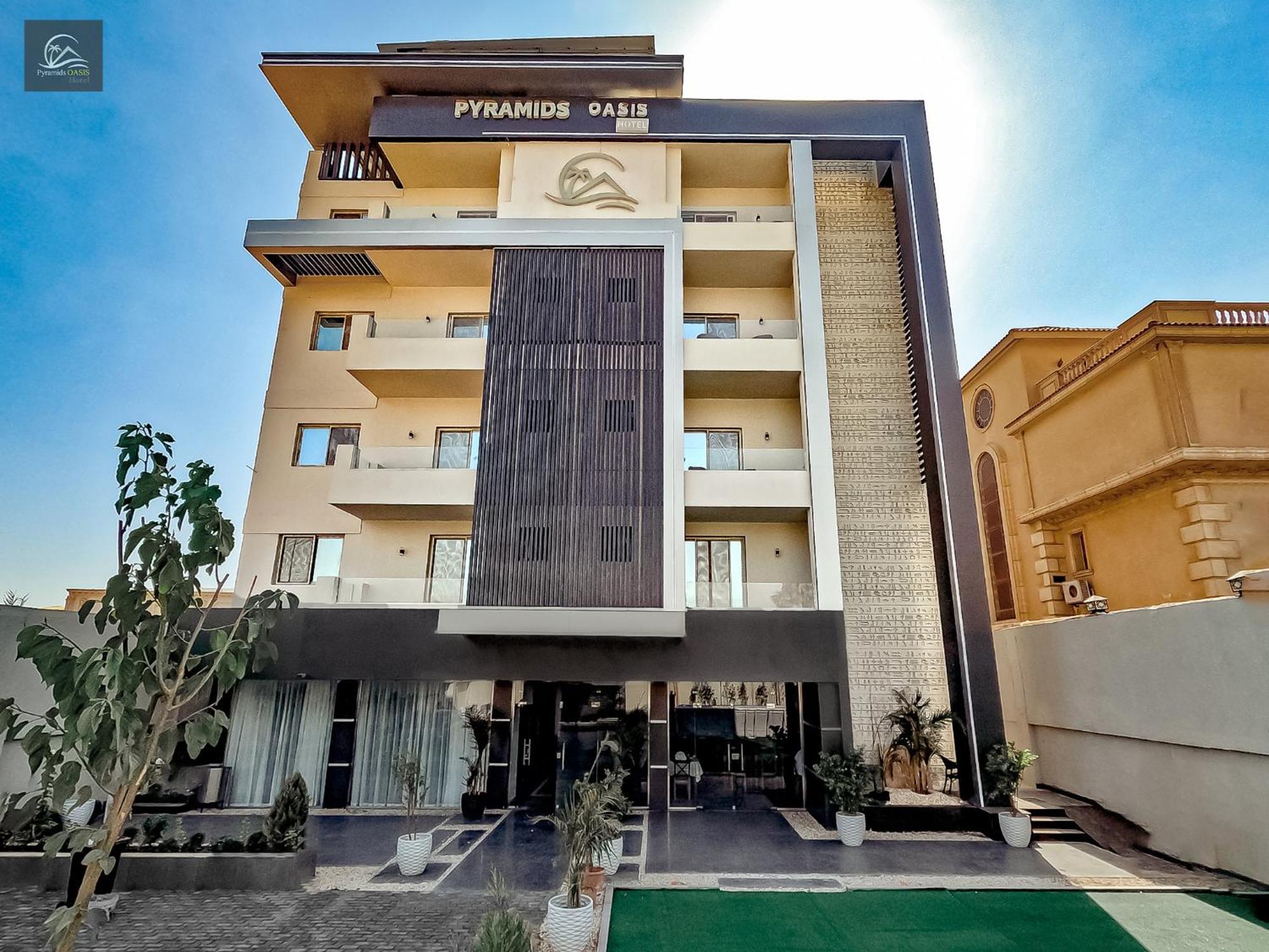 Pyramids Oasis Hotel Kafret el-Gabal Exterior foto